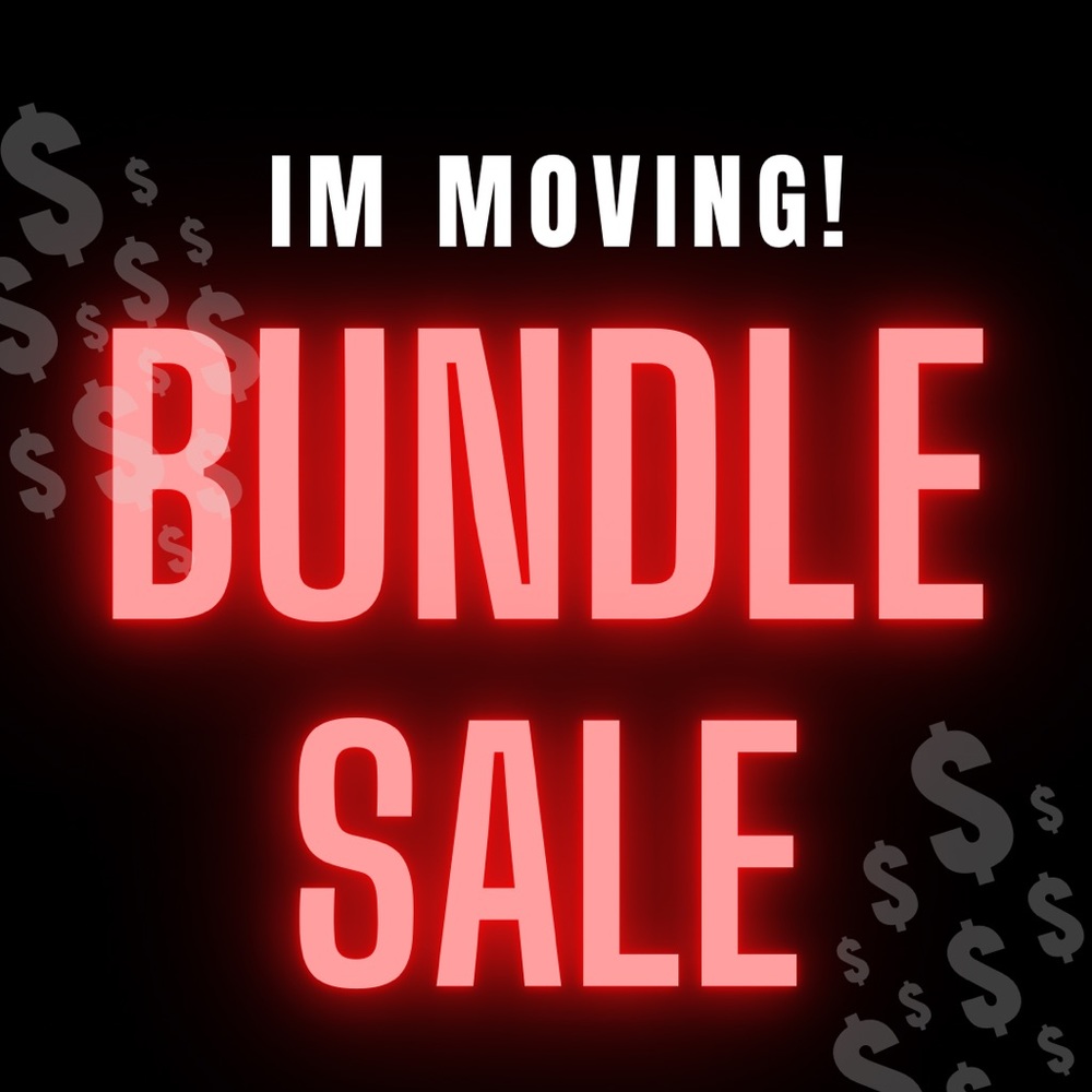 Seller’s bundle! Moving sale